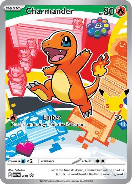 Charmander (Illustration Promo) · Mega Evolution Promo